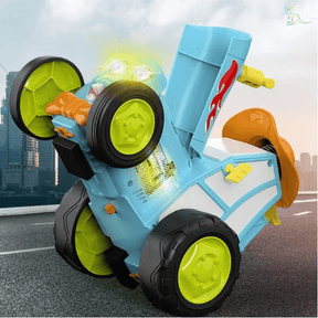 Trator Crazy - Carrinho Pula Pula de Controle Remoto