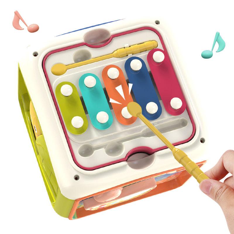 Cubinho Explorador | Cubo de Atividades para Bebês e Crianças