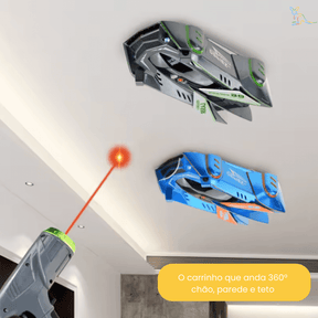 Car 360º Gravity - Carrinho que Anda na Parede, Teto e Chão