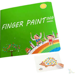 Mãos à Arte - Pintura à Dedo Montessori + Álbum de Pintura