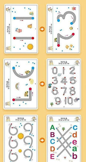 Caderno de Traço e Desenho Infantil